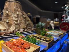 -海棠湾洲际-涛·海底餐厅·美人鱼·自助餐·海底隧道