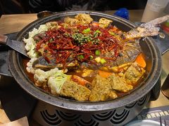 -吞鱼兽麻辣烤鱼(万达店)