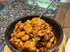 石锅豆豉牛蛙-小城故事·地道宁波味(月湖盛园店)