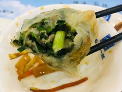 香煎韭菜饺-名点一号·精致茶点·手工制作(宝华店)