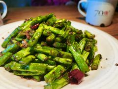 干煸四季豆-70后饭吧(府河街店)
