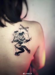 blackwork-黑旗纹身