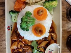 香辣牛肉笋烧饭-李先生牛肉面大王(上海站南广场店)