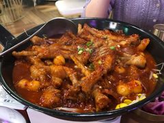 招牌辣鸡爪煲-HOTISLAND海鸡岛·韩国料理(江南西店)