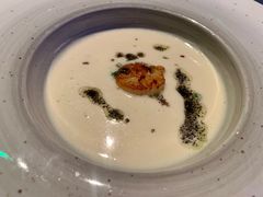 椰菜浓汤煎带子云南黑松露-渔火·特色餐厅(佘山世茂洲际酒店)