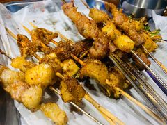 羊肉串-马路牙子地桌烤肉(工体店)