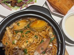 火焰金不换焗罗氏虾-稻香海鲜饭店(第一国际店)