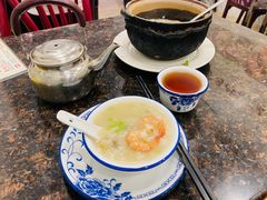 瑶柱鲜虾粥-适口餐厅砂锅粥(公信路总店)