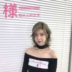 -INS羽毛接发·巴黎画染