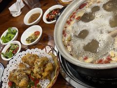 药膳土鸡火锅汤底-潮陈记土鸡火锅(东厦北路店)