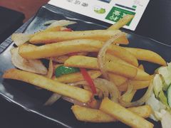 椒盐薯条-绿柠食堂(北外滩店)