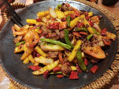 干锅排骨虾-嘎嘎鸭脑壳(驷马桥店)