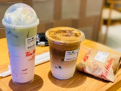 四重奏浮云拿铁-Tims天好咖啡·贝果(雁展路万象天地店)