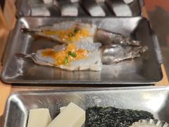 山葱叶卷烤鳗鱼-霸腹烤肉(厦门柚子番店)