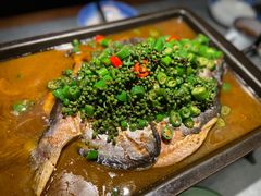 -探鱼·鲜青椒爽麻烤鱼(天河优托邦店)