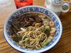 虾爆鳝-复兴面王(河东路起源店)