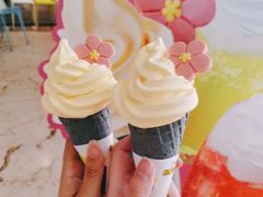 芝士咸蛋黄口味新地-麦当劳(新世纪环球中心店)