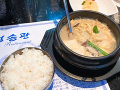 嫩豆腐汤-青松馆韩国料理(香港中路佳世客店)