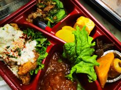 南蛮鸡拼牛肉汉堡便当-明日叶居酒屋(师惠坊店)