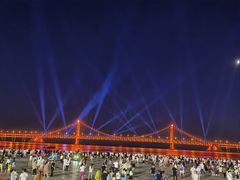 -大连星海广场音乐喷泉