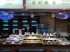 自助取餐区-青岛蓝海大饭店·爱琴海自助餐厅(崂山店)