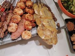 -宝记烧烤·碳锅羊肉·羊蝎子火锅·夜食社(文体路创始店)