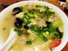 生汆丸子汤-子午路张记肉夹馍(兵马俑店)