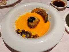 黑鱼籽虾汤蛋羹蒸鲜鲍-蟹榭(静安寺晶品商场店)