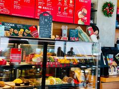 面包甜点陈列柜-星巴克(延吉百利城店)