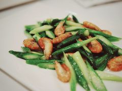 芦笋炒河虾-道道鲜·崇明私房菜(五角场店)