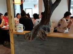大堂-缘福乡村铁锅炖民宿(八达岭店)