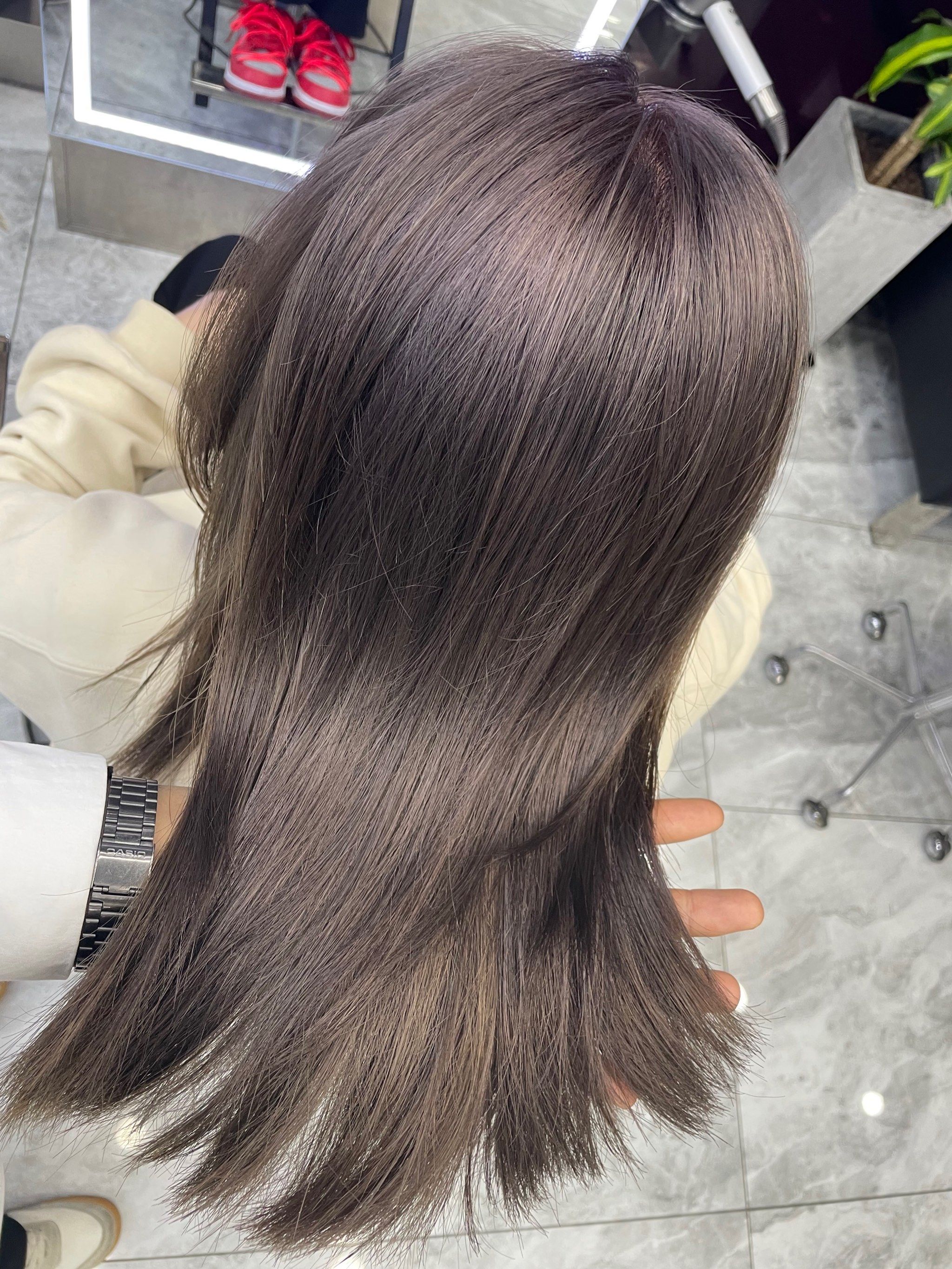 铅笔灰发色