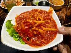 生拌牛肉-海花锅盖烧烤店(怡馨家园店)