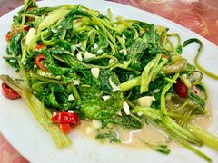 清炒空心菜-滑记海鲜饭店·老字号(海鲜街店)