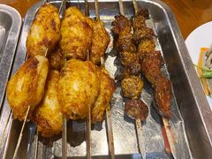 鸡翅-玫瑰红烤羊排(北新桥三条店)
