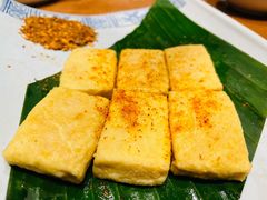 炸包浆豆腐配蘸水-云海肴·汽锅鸡·云南菜(天山百盛优客店)