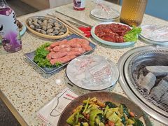 -泰白海鲜烧烤 丹东黄蚬子
