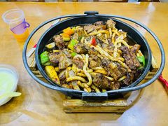 炕锅羊排-夏都地标马一刀烤肉美食城