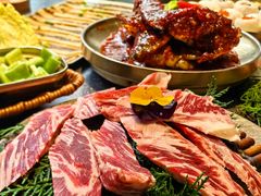 -草家酱蟹炭火烤肉店(珲春南路一店)