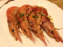 盐烤大明虾-王鼎精致料理铁板烧(世博源店)