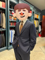 -怒马会 全麻衬西装高级定制