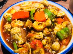 酱爆牛蛙面-十面春风·江南面馆(崇宁路店)