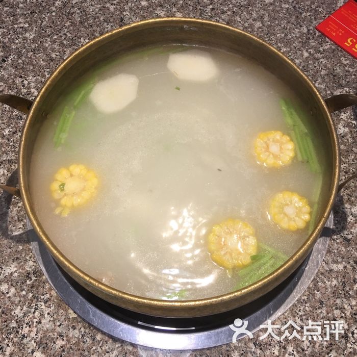 潮汕涮牛肉清水锅底图片