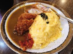 蓝带芝士蛋包饭-犀牛家猪排