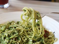 松子鸡肉罗勒意面-必胜客(鼓楼店)