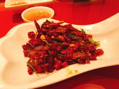 辣椒炒牛肉-安蒂娅.悦景轩中餐厅(西乡店)