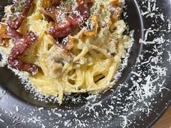 奶油培根意面-HELLO 27 意面·沙拉·帕尼尼