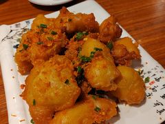椒盐九肚鱼-壹只卤鹅 · 潮汕菜(京基百纳店)