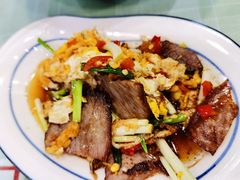 卤牛肉炒鸡蛋-刘氏三和面馆