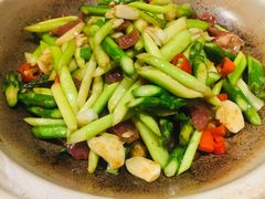 生炒绿色有机芦笋-老江南春·中国龙菜(衡山路店)